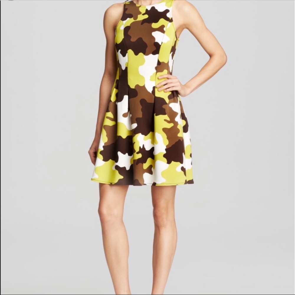 Michael Kors Neoprene Camo Dress